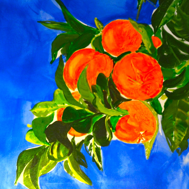 Orange Bild von Maria Diem Diemart